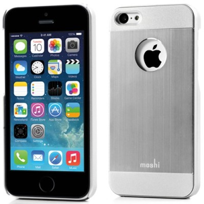 „Moshi“ iGlaze Armour sidabrinis Apple iPhone 5C dėklas (dėkliukas) / Priedai.lt