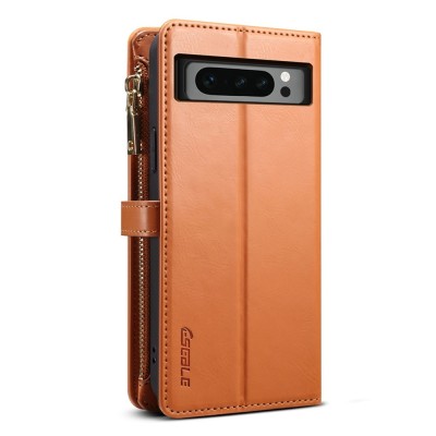„ESEBLE“ Retro Solid kaaned eemaldatava rahakotiga - pruun (Pixel 8 Pro)