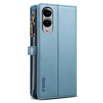 „ESEBLE“ Retro Solid kaaned eemaldatava rahakotiga - sinine (Galaxy S25 Edge)