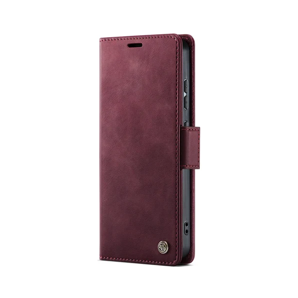 "CaseMe" Retro Skin ahke kaaned - burgundia (Galaxy S26 Ultra)