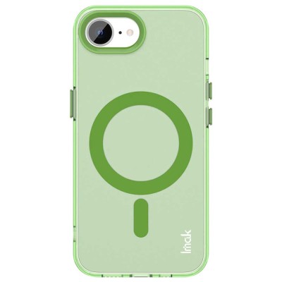 "IMAK" Candy MagSafe matt kõva silikoon (TPU) ümbris – roheline (iPhone 17e / 16e)