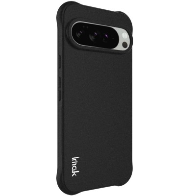 "Imak" tugevdatud turvalisus Airbag kõva silikoon matt (TPU) ümbris - must (Pixel 10 Pro XL)