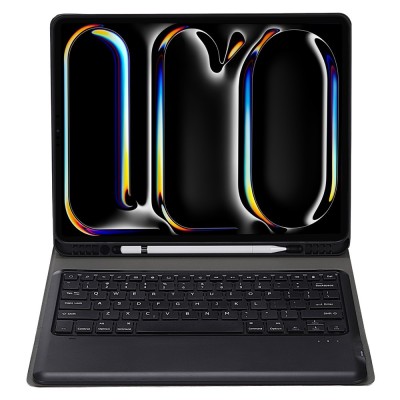 "Bosina" Tahke kaaned klaviatuuriga - must (iPad Pro 13 (2025) / 13 (2024))