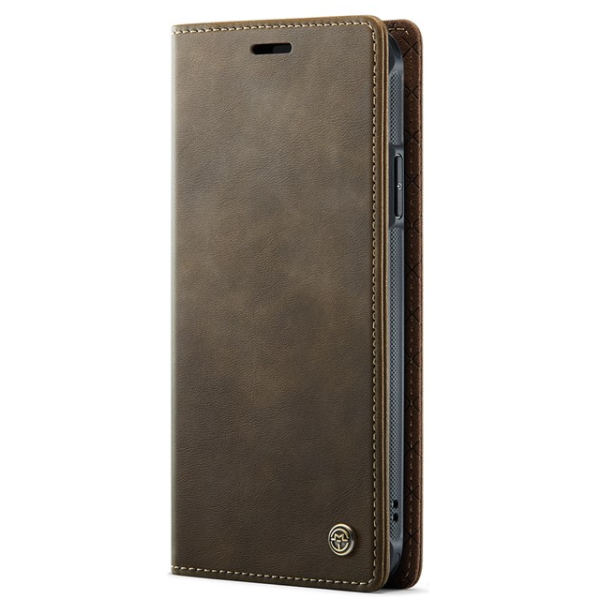 „CaseMe“ MagSafe Leather 2-ühes klapiga ümbris - pruun (iPhone 11)