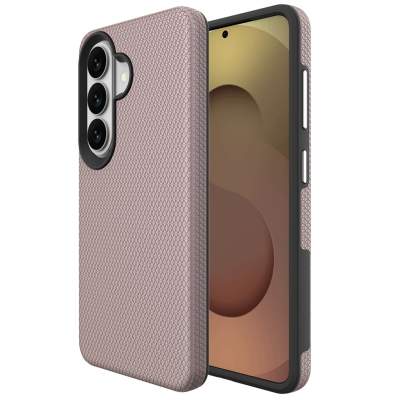 "TUKU“ Shockproof Magsafe kõva silikoonümbris - roosa (Galaxy S24+ / S25+)