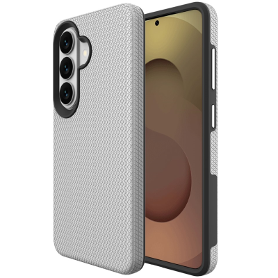 "TUKU“ Shockproof Magsafe kõva silikoonümbris - hõbedane (Galaxy S24+ / S25+)