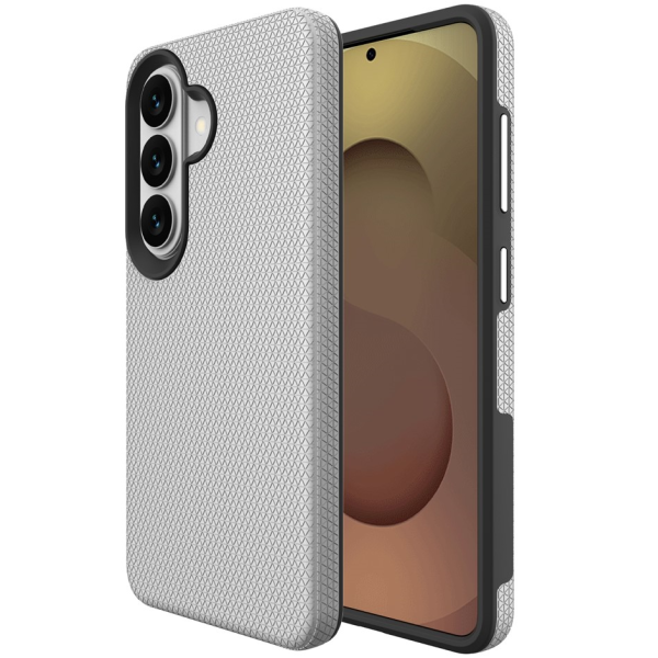 "TUKU“ Shockproof Magsafe kõva silikoonümbris - hõbedane (Galaxy S24+ / S25+)