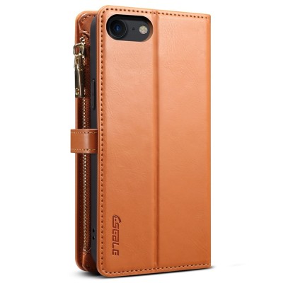 „ESEBLE“ Retro Solid kaaned eemaldatava rahakotiga - pruun (iPhone 6 / 7 / 8 / SE 2020 / SE 2022)