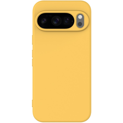 "Shell" kõva silikoon (TPU) ümbris – kollane (Pixel 10 / 10 Pro)