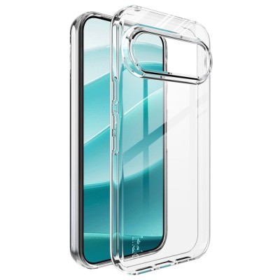 "IMAK" UX-10 Kõva silikoon (TPU) ümbris - läbipaistev (Pixel 10 / 10 Pro)