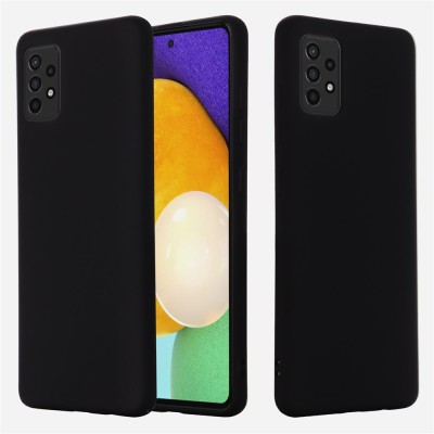 "Shell" kõva silikoon (TPU) ümbris – must (Galaxy A52 / A52s)