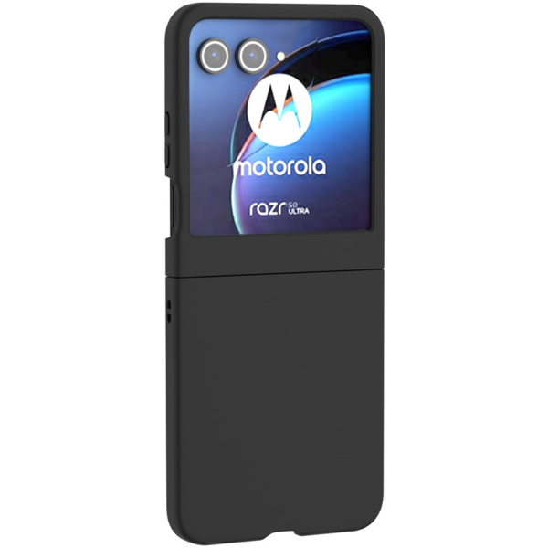 "ABEEL" kõva silikoon (TPU) ümbris – must (Razr 70 / 60 / 50 5G / Razr 2026 - 2024)