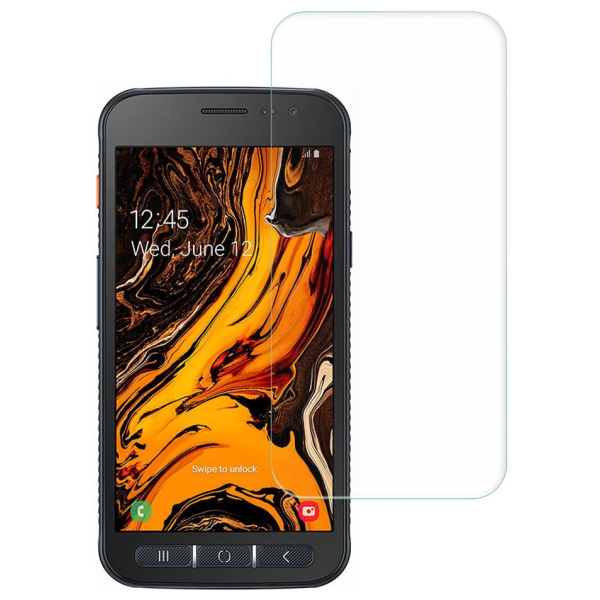 „Amorus“ Tempered Glass (mittetäielik katvus) kaitsev ekraaniklaas 0.26 mm - läbipaistev (Galaxy Xcover 4 / 4S)
