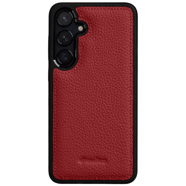 „MELKCO“ Leather kaaned - punane (Galaxy S25+)