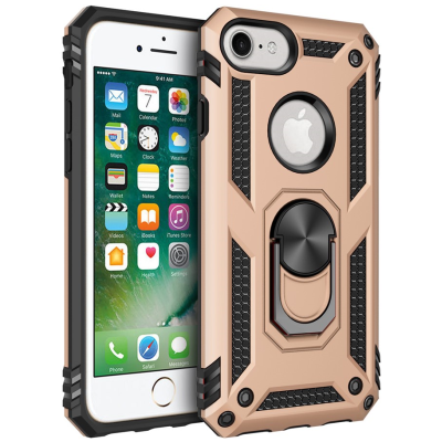 "Kickstand" Tugevdatud turvalisus kaaned - kuldne (iPhone 7 / 8 / SE 2020 / SE 2022)