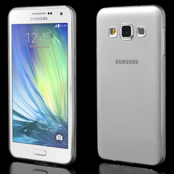 Kõige õhem TPU läbipaistev kaaned - hall (Galaxy A3 2015)