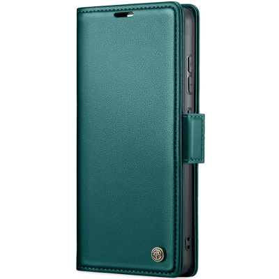"CaseMe" Leather tahke kaaned - roheline (Galaxy S20 FE)