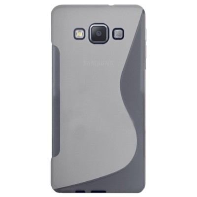 Samsung Galaxy A3 skaidrus (permatomas) kieto silikono TPU dėklas - nugarėlė / Priedai.lt