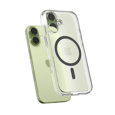 "Spigen" Ultra MagFit Apple iPhone 17 läbipaistev hall ümbris | Umbris.ee