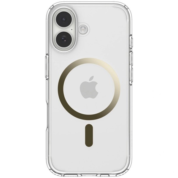 "Spigen" Ultra MagFit ümbris - läbipaistev, kuldne (iPhone 17)