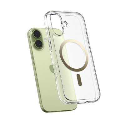 "Spigen" Ultra MagFit Apple iPhone 17 läbipaistev kuldne ümbris | Umbris.ee