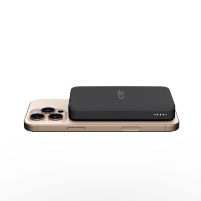 "Tech-Protect" PB24 LIFEMAG Qi2 MAGSAFE akupank - must (10000 mAh, 15W) | Umbris.ee