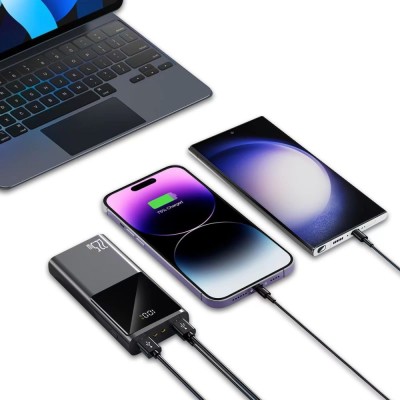"Tech-Protect" PB13 akupank - must (20000 mAh, 22.5W) | Umbris.ee