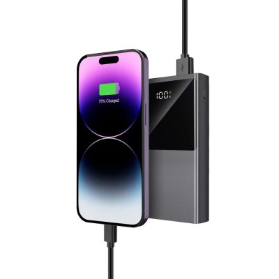 "Tech-Protect" PB13 akupank - must (20000 mAh, 22.5W) | Umbris.ee