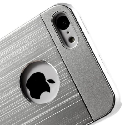 „Moshi“ iGlaze Armour sidabrinis Apple iPhone 5C dėklas (dėkliukas) / Priedai.lt