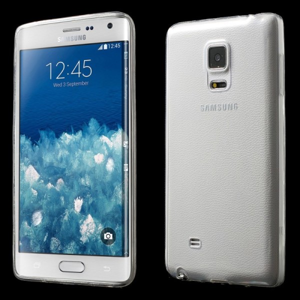Kõige õhem TPU kaaned - läbipaistev (Galaxy Note Edge)