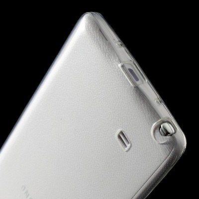 Samsung Galaxy Note Edge skaidrus (permatomas) kieto silikono TPU ploniausias pasaulyje dėklas / Priedai.lt