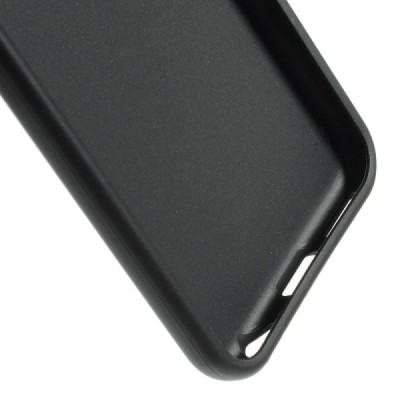 Apple iPhone 6 (6s) baltas kieto silikono TPU dėklas su odos imitacija - nugarėlė / Priedai.lt