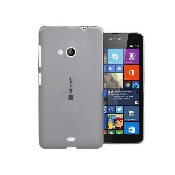 Kõige õhem TPU läbipaistev kaaned - hall (Lumia 535)
