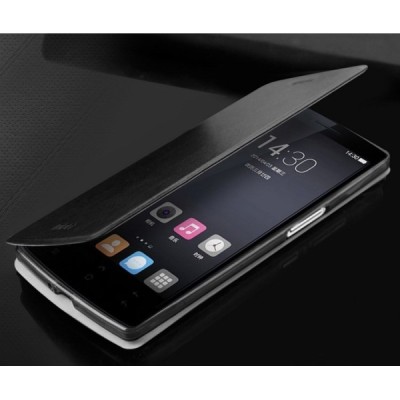 „Mofi“ Rui serijos OnePlus One juodas odinis atverčiamas dėklas / Priedai.lt