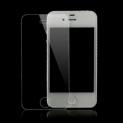 Apple iPhone 4 / 4S apsauginis stiklas 0.33 mm (grūdintas / sustiprintos apsaugos / tempered glass) / Priedai.lt