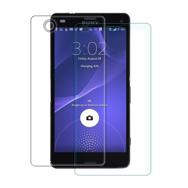 „Nillkin“ 9H Tempered Glass kaitsev ekraaniklaas 0.33 mm + tagumine film (Xperia Z3 Compact)