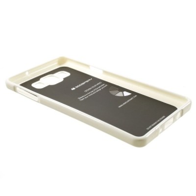 Samsung Galaxy A7 baltas Mercury kieto silikono (TPU) dėklas / Priedai.lt