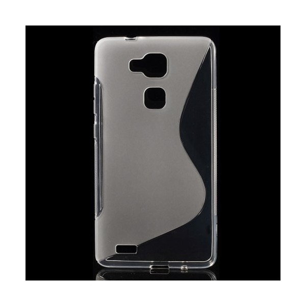 Kõva silikoon (TPU) kaaned - läbipaistev (Ascend Mate 7)