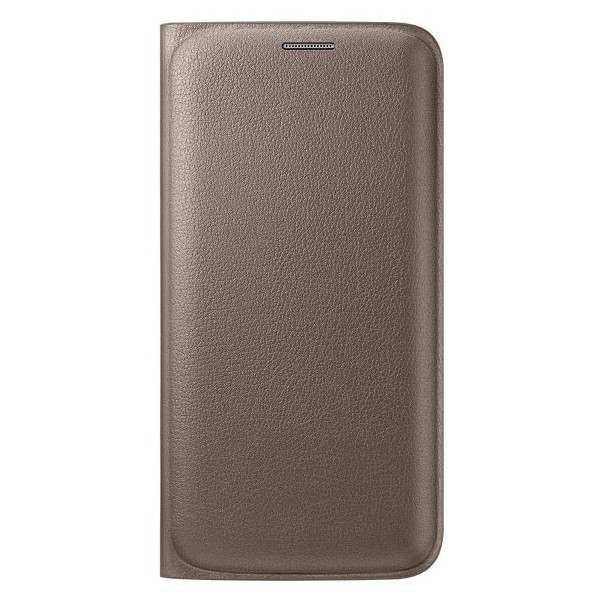 „Samsung“ Flip Wallet tahke kaaned - kuldne (Galaxy S6 Edge)
