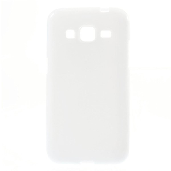 Kõva silikoon (TPU) kaaned - valge (Galaxy Core Prime)