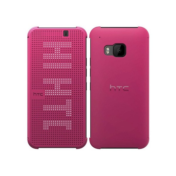 „HTC“ Dot View Premium originaal tahke kaaned - roosa (One M9)