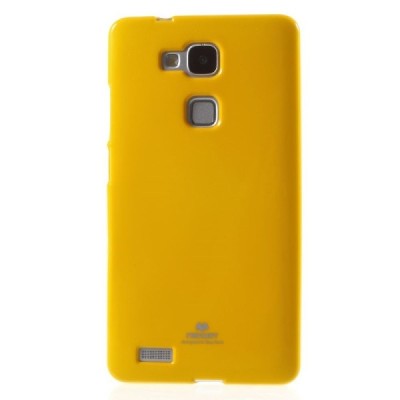 Huawei Ascend Mate 7 rožinis Mercury kieto silikono (TPU) dėklas / Priedai.lt