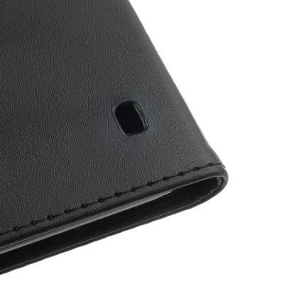 Klasikinis atverčiamas HTC Desire 300 juodas dėklas / Priedai.lt
