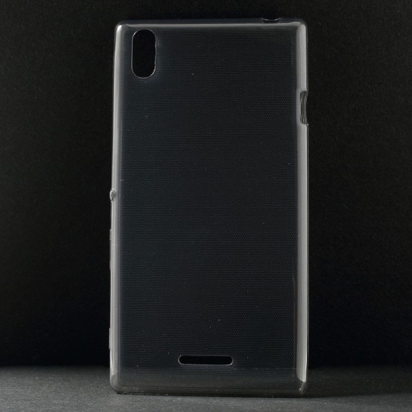 Kõige õhem TPU läbipaistev kaaned - hall (Xperia T3)