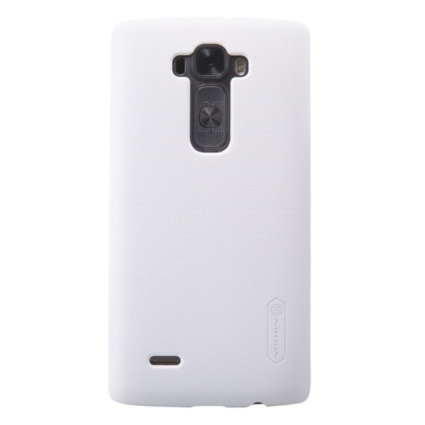 „Nillkin“ Frosted Shield kaaned - valge + ekraani kaitse (G Flex 2)