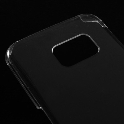 Samsung Galaxy S6 Edge (G925) plastikinis skaidrus (permatomas) dėklas - nugarėlė / Priedai.lt