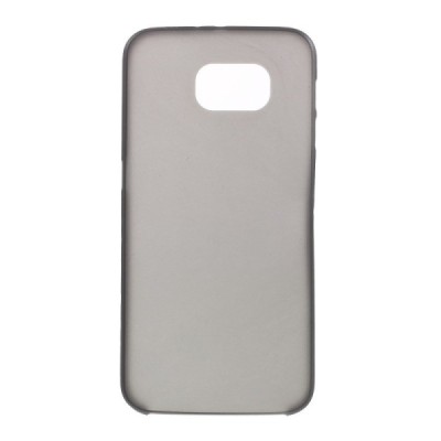 Samsung Galaxy S6 G920 ploniausias pasaulyje plastikinis skaidrus baltas dėklas - nugarėlė / Priedai.lt