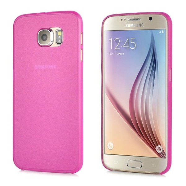 Kõige õhem plastikust kaaned - roosa (Galaxy S6)