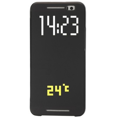 HTC One M9 Rock Dr V juodas atverčiamas dėklas / Priedai.lt