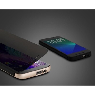 HTC One M9 Rock Dr V juodas atverčiamas dėklas / Priedai.lt